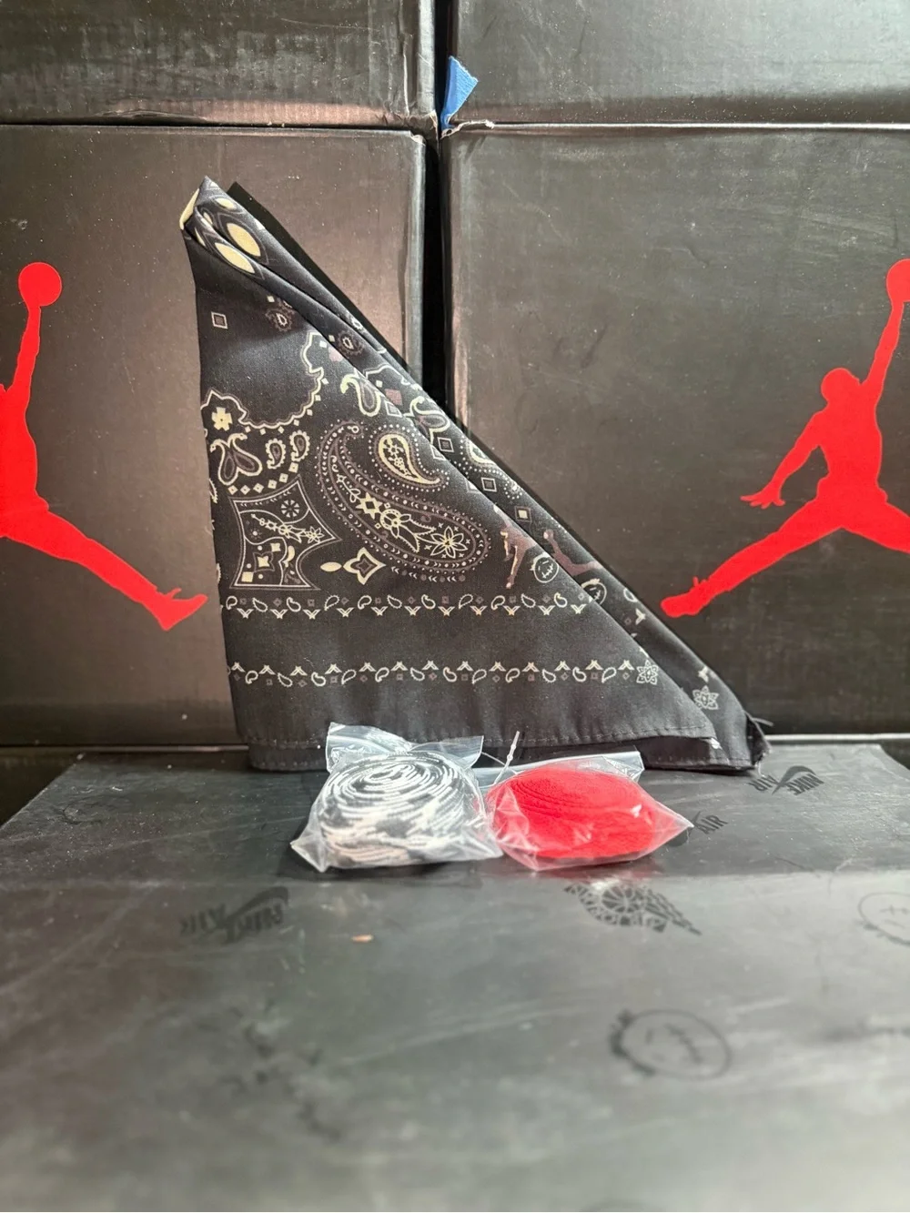 Jordan 1 Travis Scott Black Phantom Low-Top Black Suede Sneakers